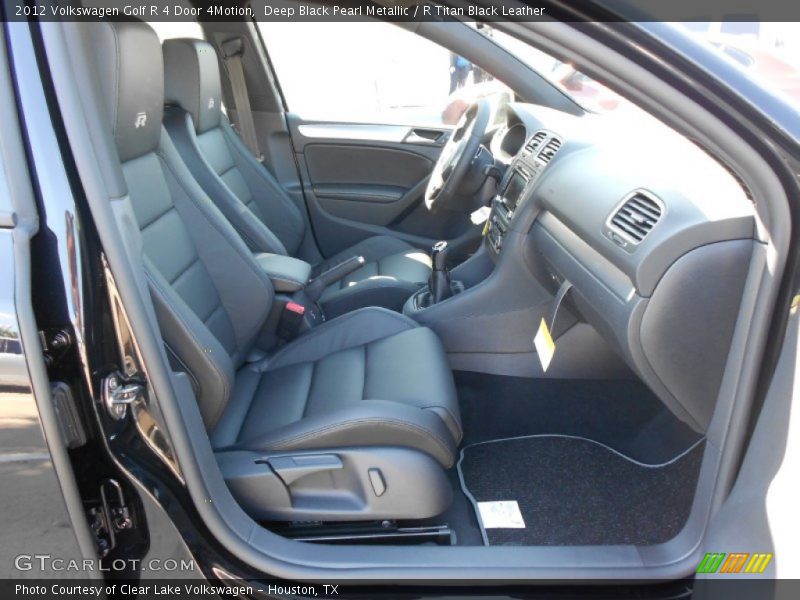  2012 Golf R 4 Door 4Motion R Titan Black Leather Interior