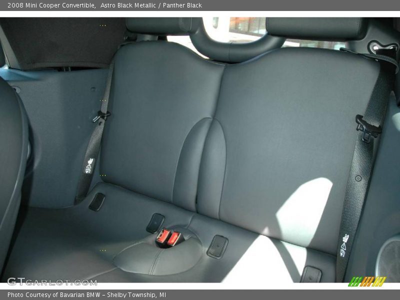 Astro Black Metallic / Panther Black 2008 Mini Cooper Convertible