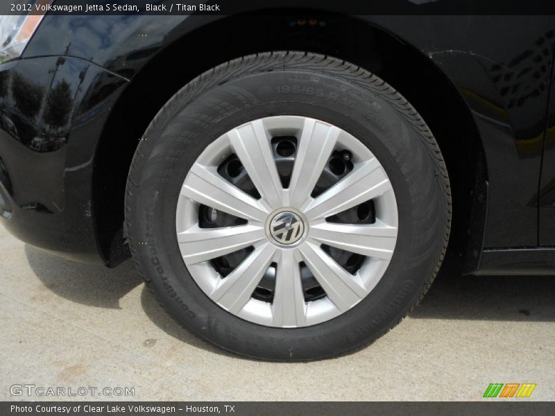 Black / Titan Black 2012 Volkswagen Jetta S Sedan