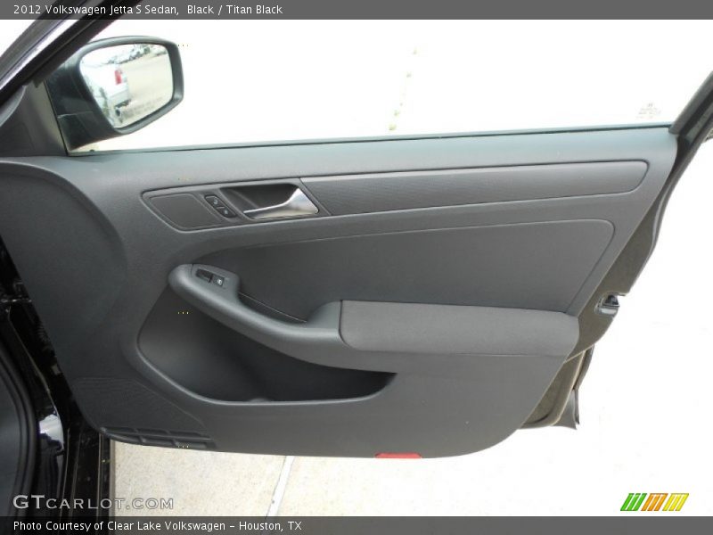 Black / Titan Black 2012 Volkswagen Jetta S Sedan