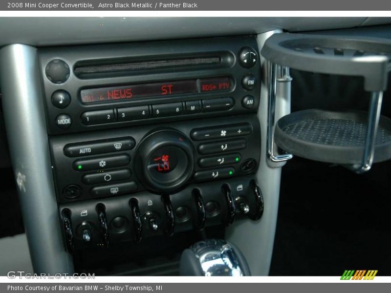 Astro Black Metallic / Panther Black 2008 Mini Cooper Convertible