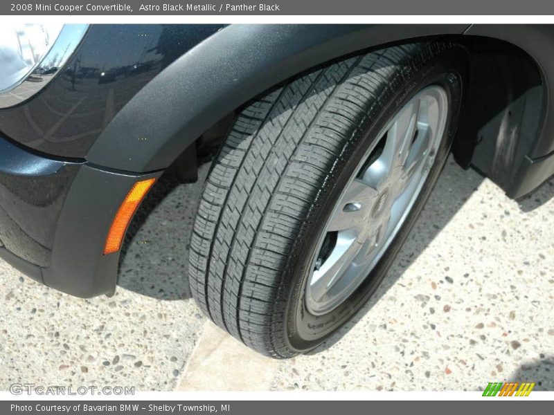Astro Black Metallic / Panther Black 2008 Mini Cooper Convertible