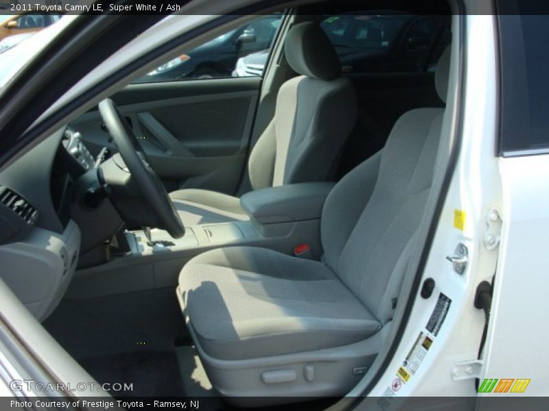 Super White / Ash 2011 Toyota Camry LE