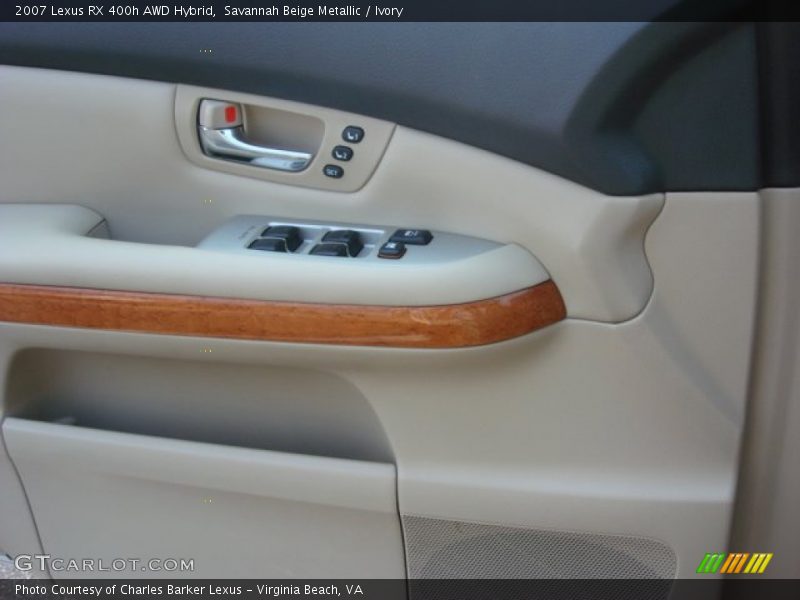 Savannah Beige Metallic / Ivory 2007 Lexus RX 400h AWD Hybrid