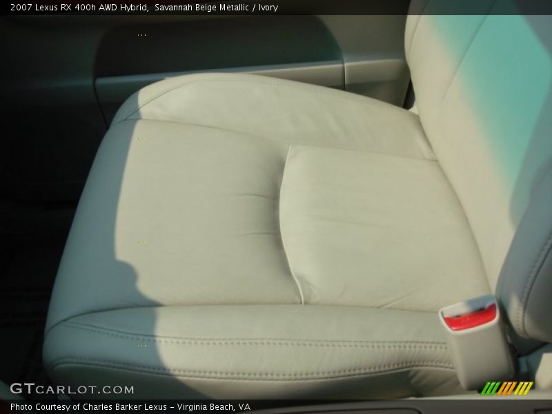 Savannah Beige Metallic / Ivory 2007 Lexus RX 400h AWD Hybrid