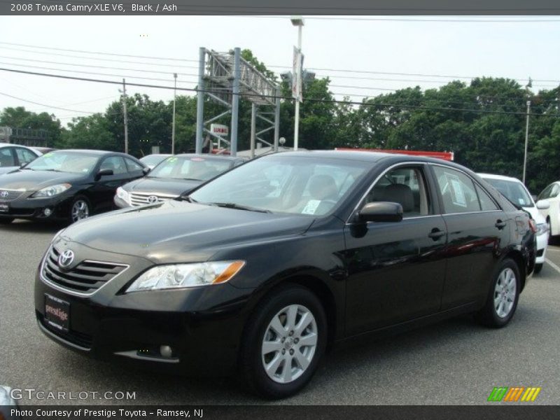 Black / Ash 2008 Toyota Camry XLE V6