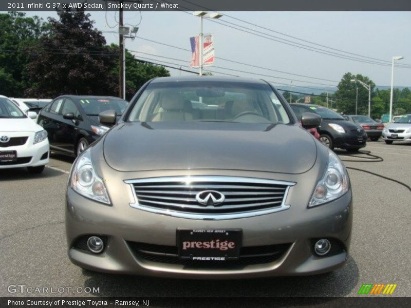 Smokey Quartz / Wheat 2011 Infiniti G 37 x AWD Sedan