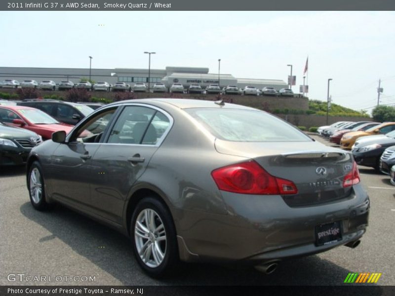 Smokey Quartz / Wheat 2011 Infiniti G 37 x AWD Sedan