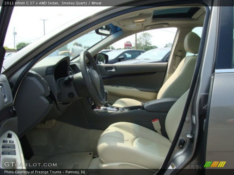 Smokey Quartz / Wheat 2011 Infiniti G 37 x AWD Sedan