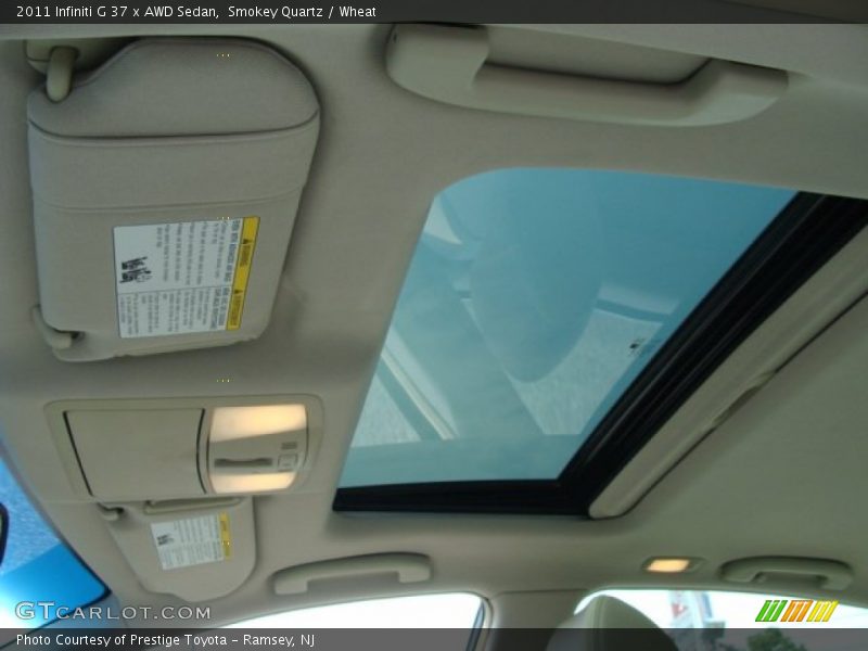 Smokey Quartz / Wheat 2011 Infiniti G 37 x AWD Sedan