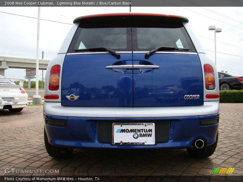 Lightning Blue Metallic / Blue/Carbon Black 2008 Mini Cooper Clubman