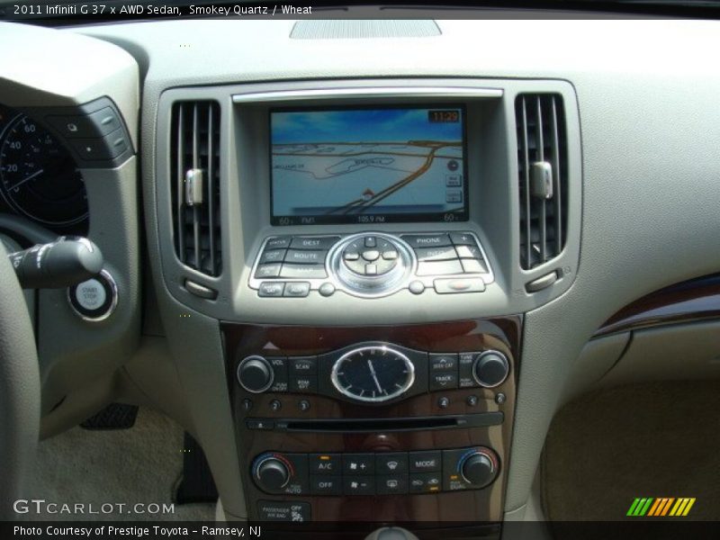 Navigation of 2011 G 37 x AWD Sedan