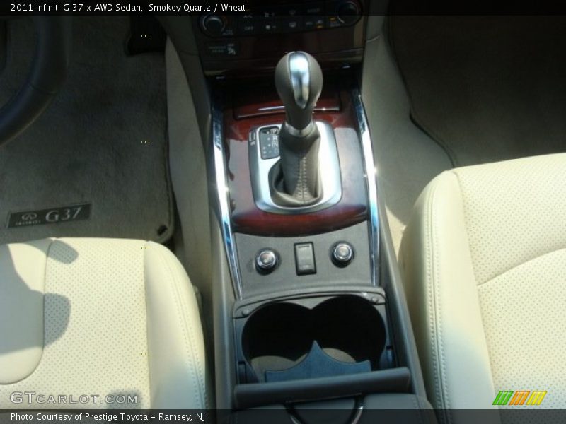 Smokey Quartz / Wheat 2011 Infiniti G 37 x AWD Sedan
