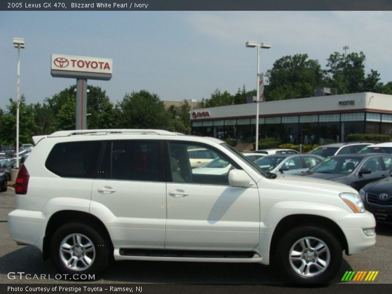 Blizzard White Pearl / Ivory 2005 Lexus GX 470