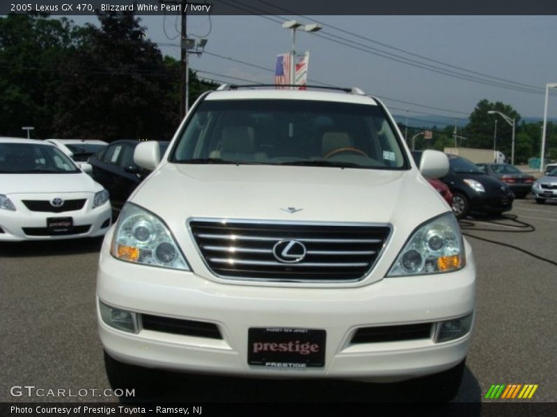 Blizzard White Pearl / Ivory 2005 Lexus GX 470