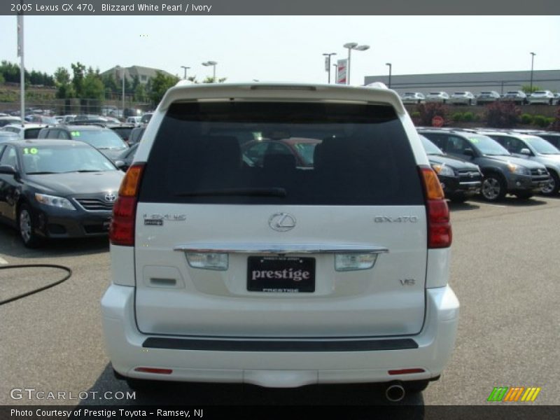 Blizzard White Pearl / Ivory 2005 Lexus GX 470