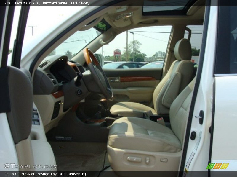 Blizzard White Pearl / Ivory 2005 Lexus GX 470