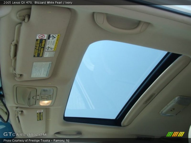 Blizzard White Pearl / Ivory 2005 Lexus GX 470