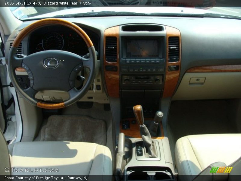 Blizzard White Pearl / Ivory 2005 Lexus GX 470