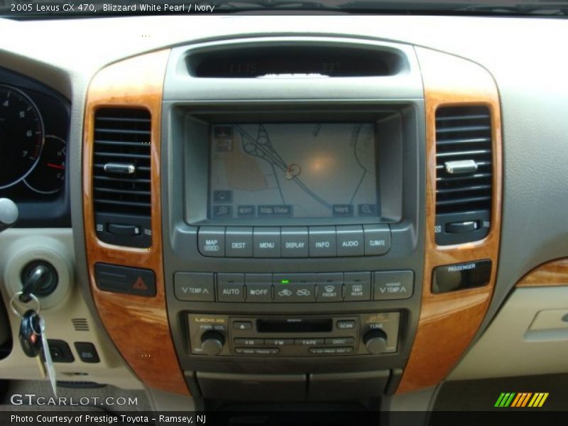 Blizzard White Pearl / Ivory 2005 Lexus GX 470