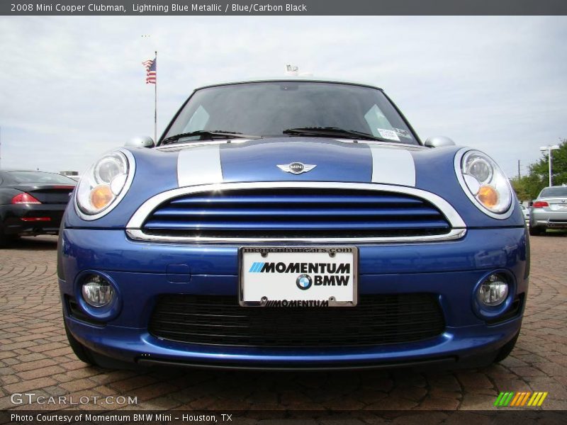 Lightning Blue Metallic / Blue/Carbon Black 2008 Mini Cooper Clubman