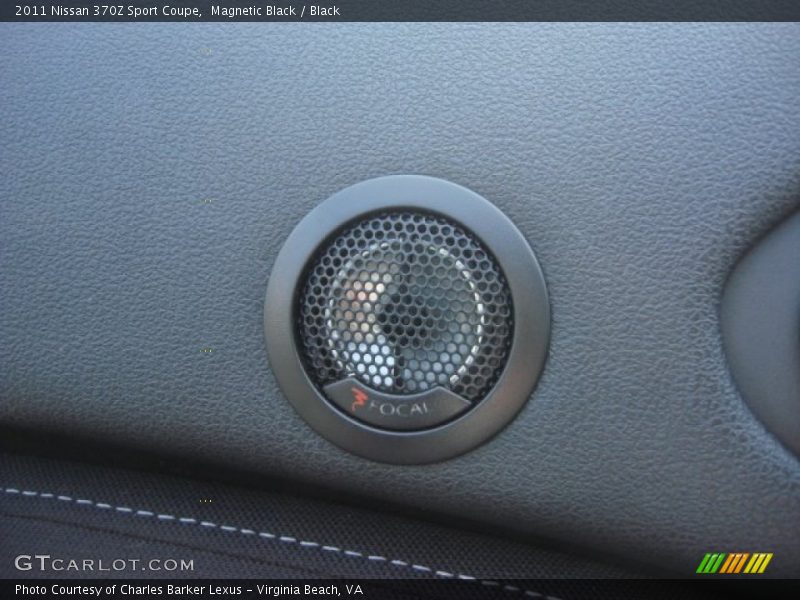Magnetic Black / Black 2011 Nissan 370Z Sport Coupe