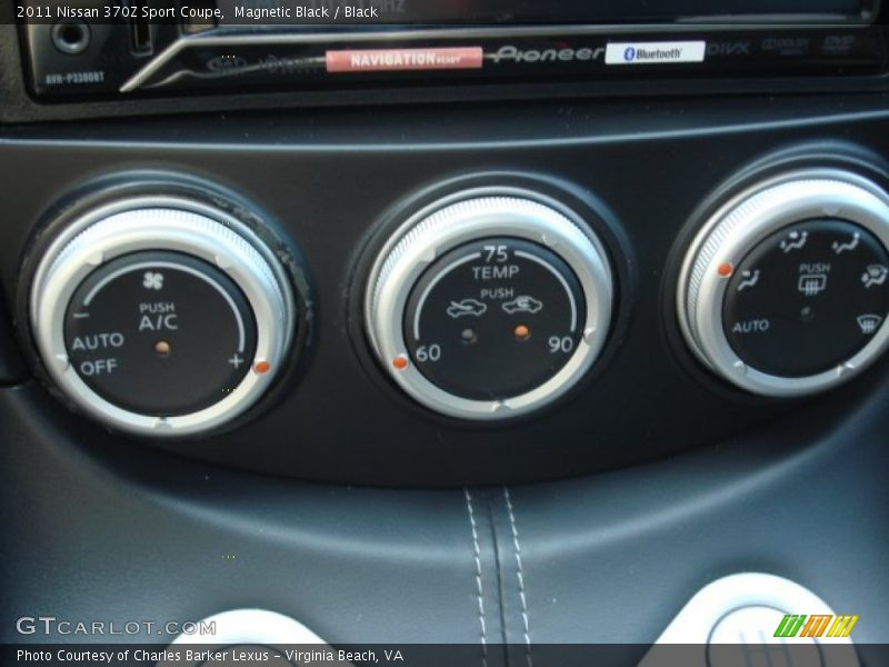 Magnetic Black / Black 2011 Nissan 370Z Sport Coupe
