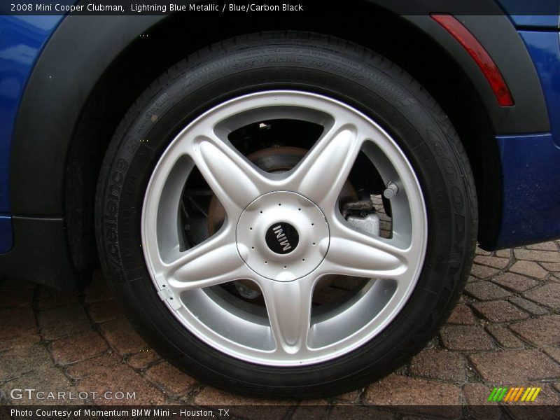 Lightning Blue Metallic / Blue/Carbon Black 2008 Mini Cooper Clubman