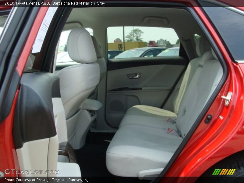 Barcelona Red Metallic / Gray 2010 Toyota Venza AWD
