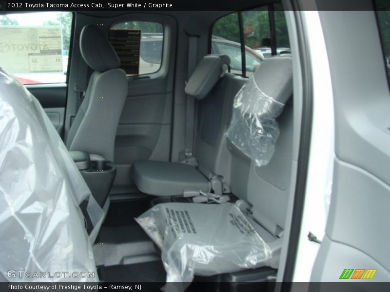 Super White / Graphite 2012 Toyota Tacoma Access Cab