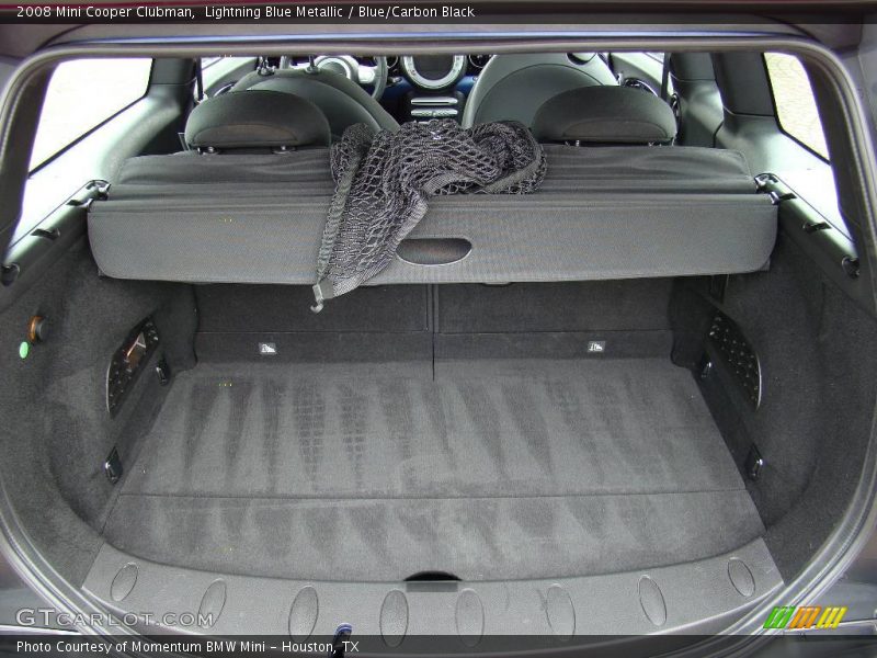 Lightning Blue Metallic / Blue/Carbon Black 2008 Mini Cooper Clubman