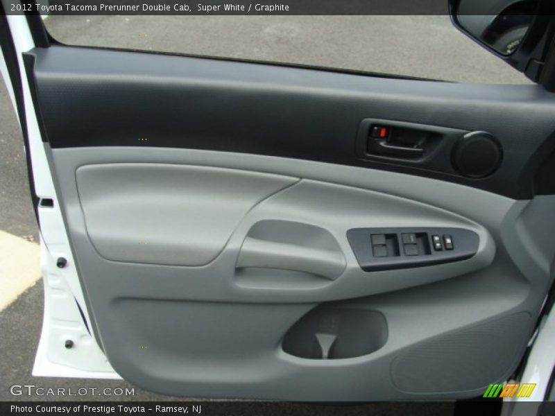 Super White / Graphite 2012 Toyota Tacoma Prerunner Double Cab