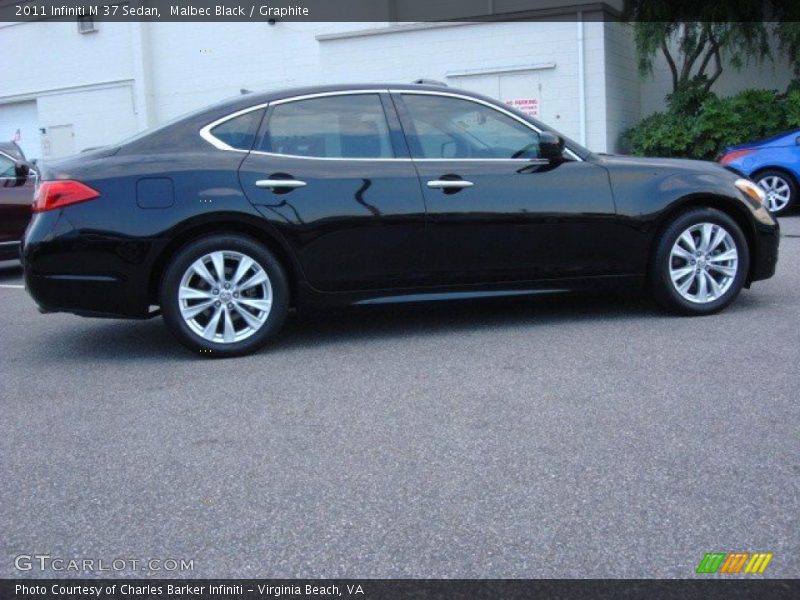 Malbec Black / Graphite 2011 Infiniti M 37 Sedan