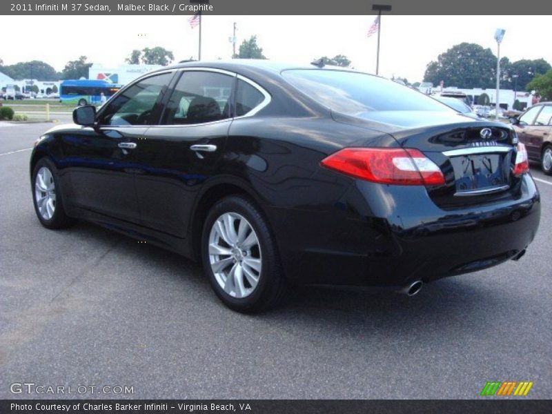 Malbec Black / Graphite 2011 Infiniti M 37 Sedan