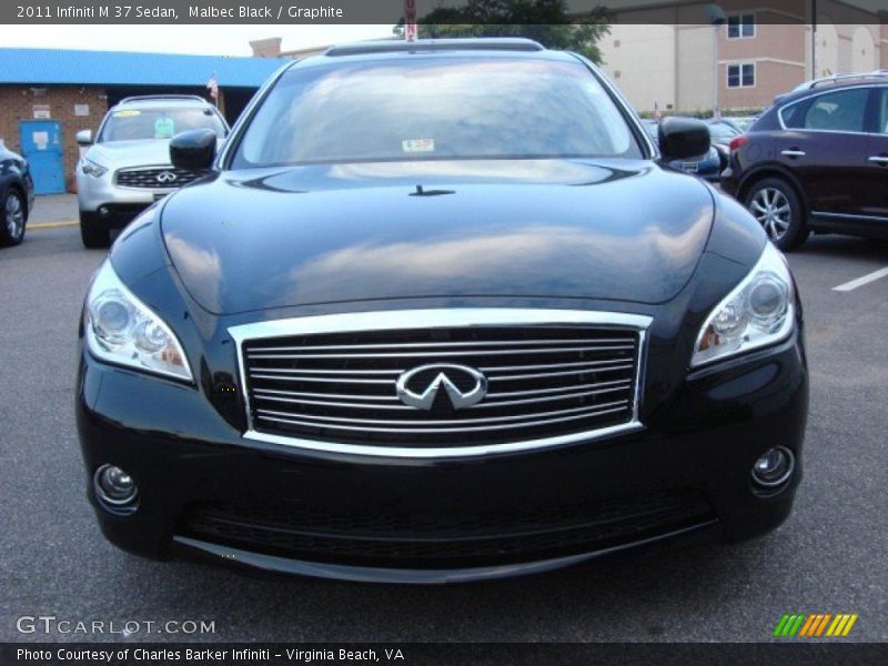 Malbec Black / Graphite 2011 Infiniti M 37 Sedan