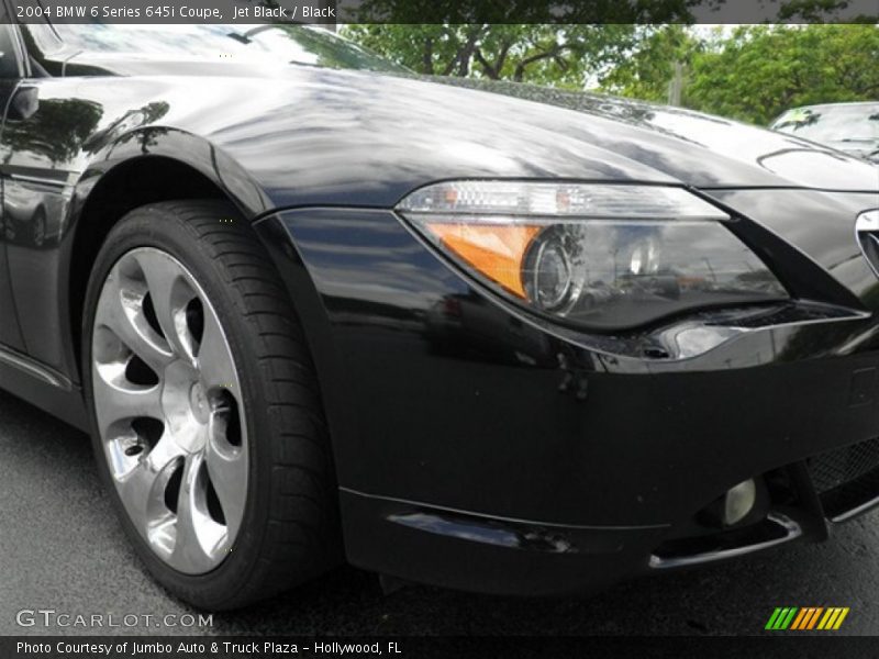 Jet Black / Black 2004 BMW 6 Series 645i Coupe