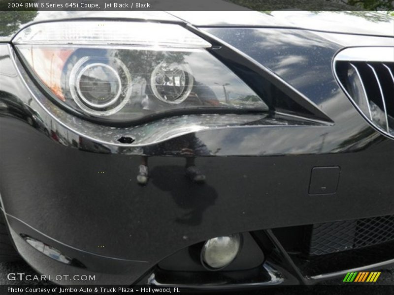 Jet Black / Black 2004 BMW 6 Series 645i Coupe