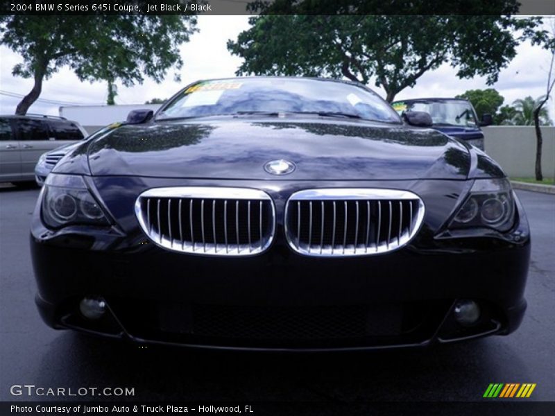 Jet Black / Black 2004 BMW 6 Series 645i Coupe