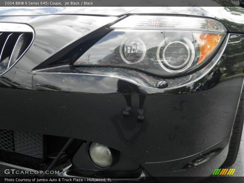 Jet Black / Black 2004 BMW 6 Series 645i Coupe