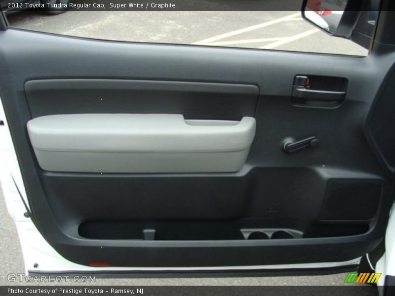 Super White / Graphite 2012 Toyota Tundra Regular Cab