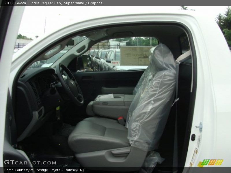 Super White / Graphite 2012 Toyota Tundra Regular Cab