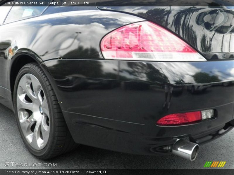 Jet Black / Black 2004 BMW 6 Series 645i Coupe