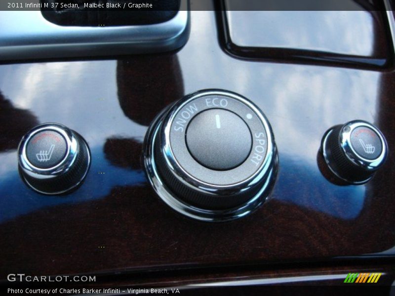 Malbec Black / Graphite 2011 Infiniti M 37 Sedan