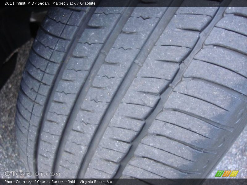Malbec Black / Graphite 2011 Infiniti M 37 Sedan