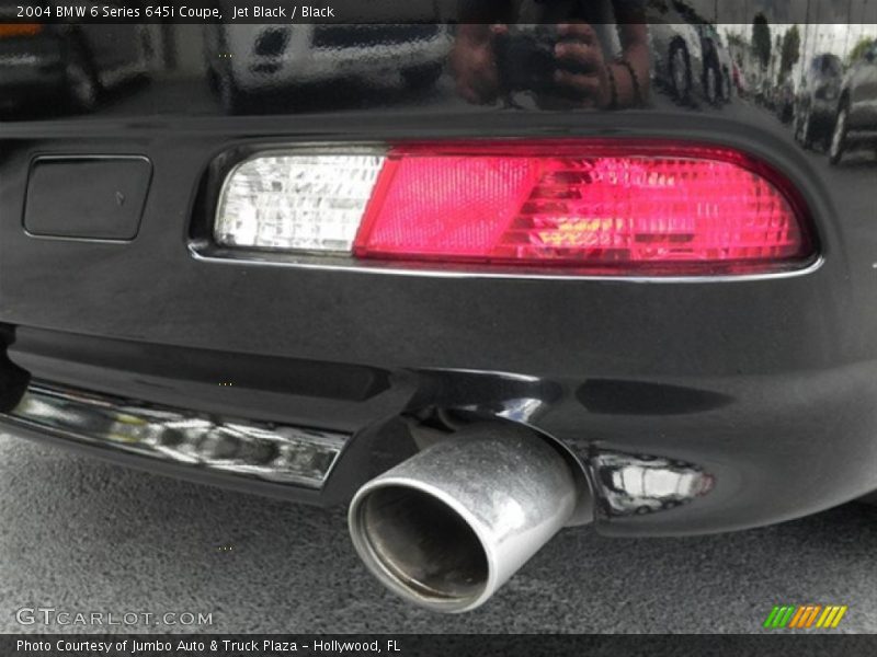 Jet Black / Black 2004 BMW 6 Series 645i Coupe