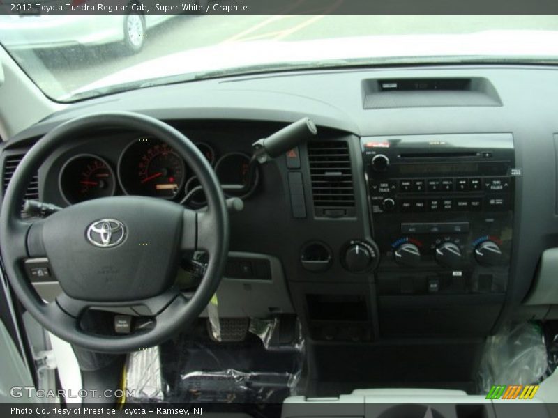 Super White / Graphite 2012 Toyota Tundra Regular Cab