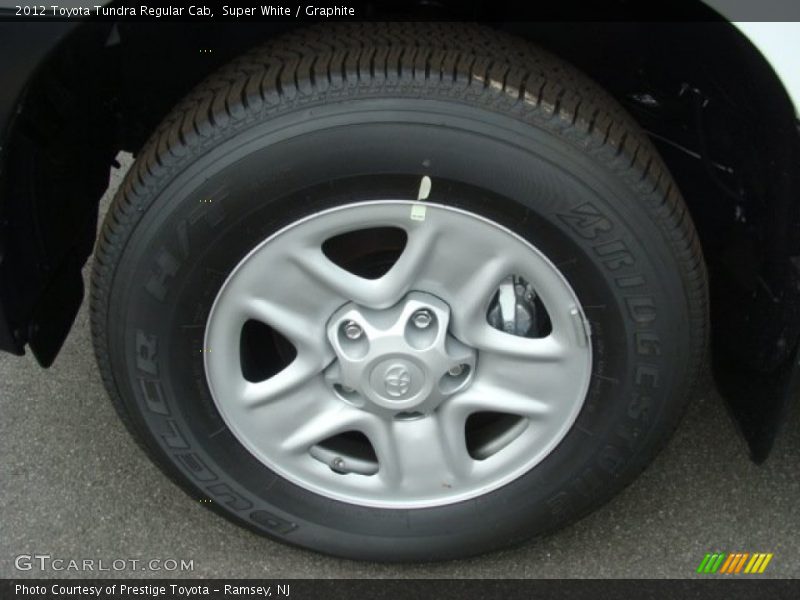 Super White / Graphite 2012 Toyota Tundra Regular Cab