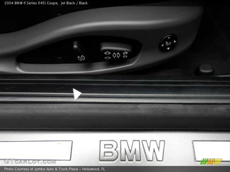 Jet Black / Black 2004 BMW 6 Series 645i Coupe