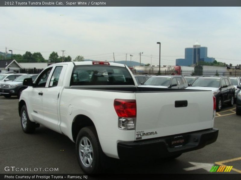 Super White / Graphite 2012 Toyota Tundra Double Cab
