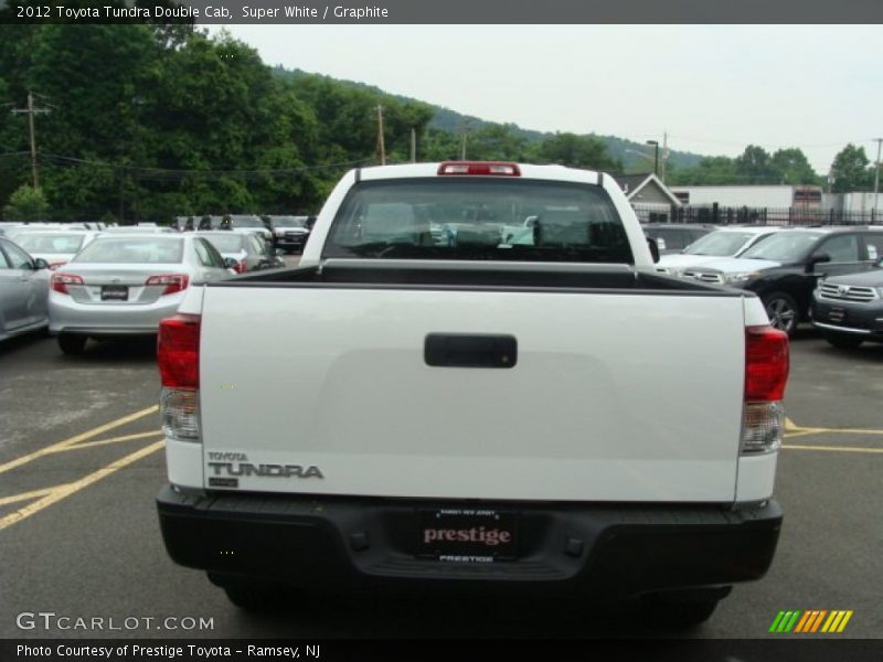 Super White / Graphite 2012 Toyota Tundra Double Cab